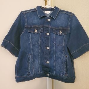 Cute short sleeve Blue Jean Jacket